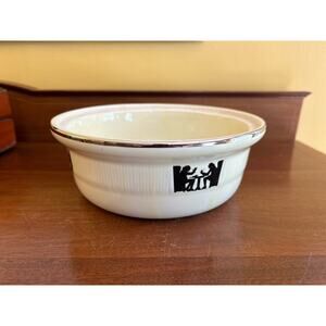 Hall's Superior Quality Kitchenware Silhouette Tavern 9" Casserole Dish *No Lid*